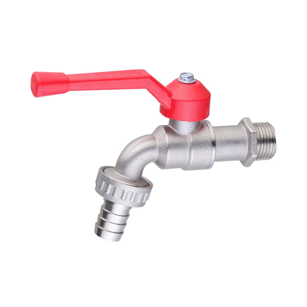 KARTEN ก๊อกบอลสนาม รุ่น HN3092 ขนาด 1/2 นิ้ว สีแดง