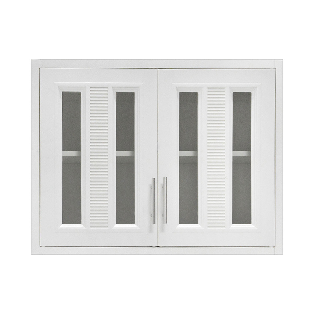 ZAGIO ตู้แขวนคู่ รุ่น Max2 #3645 ขนาด 78.8 x 33.8 x 67.5 ซม. สีขาว