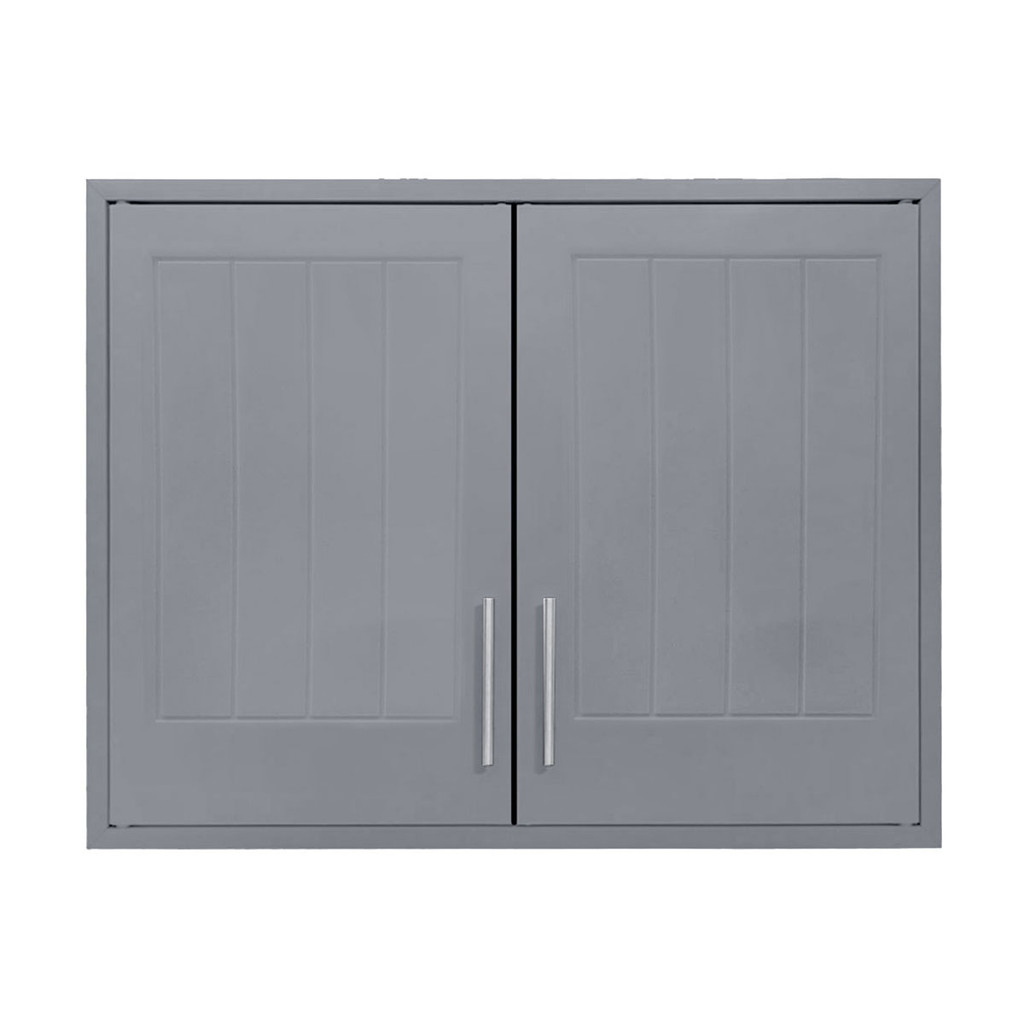 ZAGIO ตู้แขวนคู่ รุ่น MAX 22 ขนาด 87.8 x 33.8 x 67.5 ซม. สีเทา