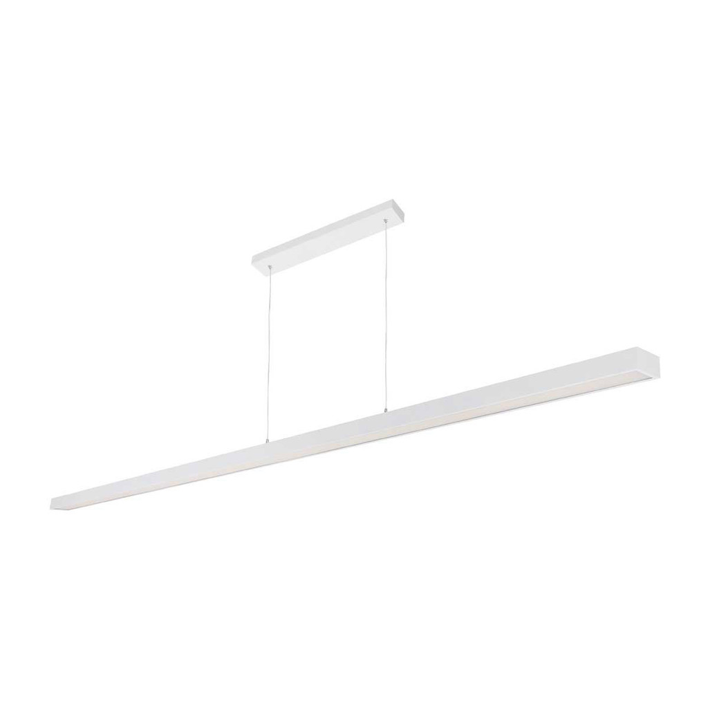 โคมไฟแขวนเพดาน LED 72W Tri-Color LUZINO รุ่น VIVA MD7555-72(WH) สีขาว