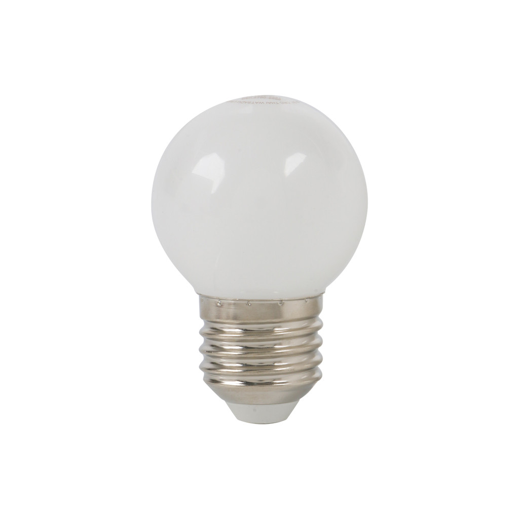 LUZINO หลอดไฟ LED 1 วัตต์ Warm White รุ่น SKG45CBW-1W G45 E27 (แพ็ก 2 หลอด)