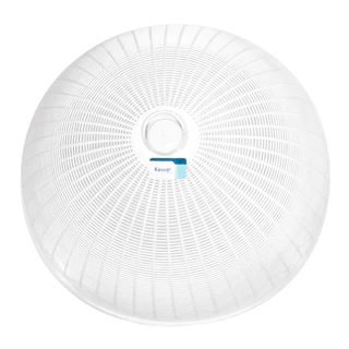 KASSA HOME ฝาชีพลาสติกทรงสูงเบอร์ 55 รุ่น VCP-RS55 ขนาด 57 x 57 x 22 ซม. สีขาว