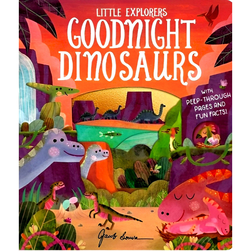 BBW หนังสือ Little Explorers: Goodnight Dinosaur ISBN: 9781801044905