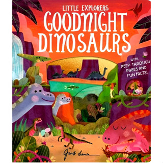 BBW หนังสือ Little Explorers: Goodnight Dinosaur ISBN: 97818…