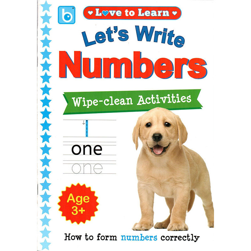 BBW หนังสือ Love To Learn Wipe Cleans: Let'S Write Numbers ISBN: 9781912746231