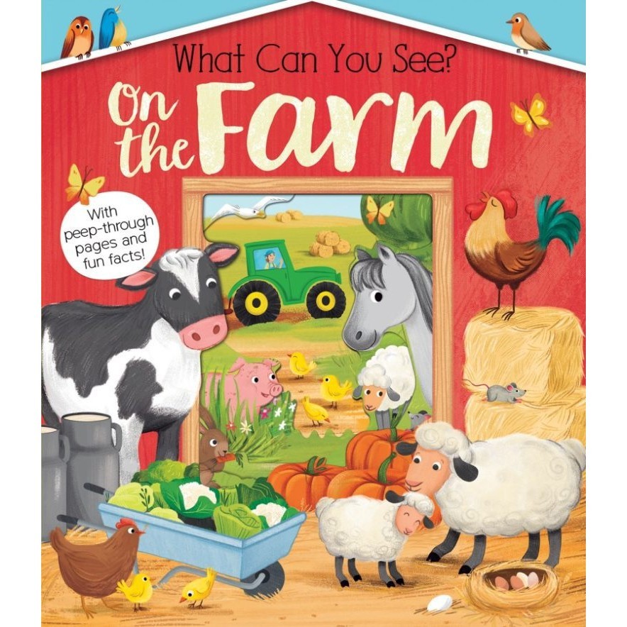 BBW หนังสือ What Can You See? On The Farm ISBN: 9781912756407