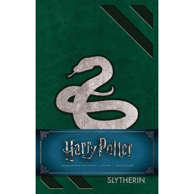 BBW หนังสือ HARRY POTTER: SLYTHERIN HARDCOVER RULED JOURNAL