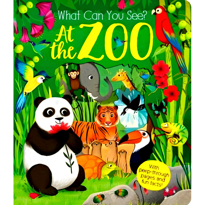 BBW หนังสือ What Can You See? At The Zoo ISBN: 9781912756674