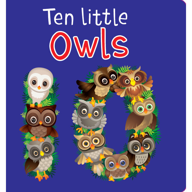 BBW หนังสือ Ten Little Owls ISBN: 9781648330001