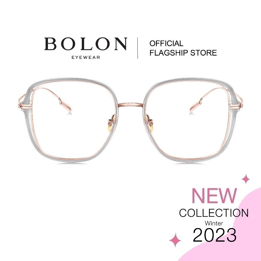 Bolon Roppongi BH6008 กรอบแว่นแบรนด์เนม โบลอน แว่นสายตากรองแสงออโต้ แว่นตาแฟชั่น