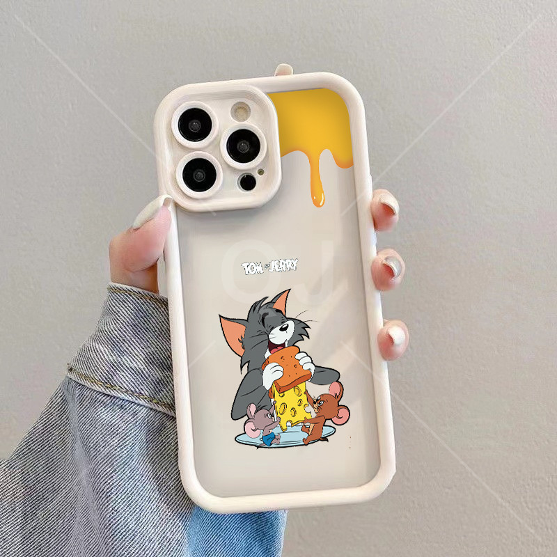 เคส Huawei Y6P Y7P Y7A Y9 Prime 2019 Y9 2019 Y7 Pro 2019 Y9S Y7 2019 Y6S Y6 Pro 2019 Y6 2019 Y7 Prime 2019 Y5P Y9A Y5 2018 Y6 Prime 2019 Y5 Prime 2018 Y5 Lite 2018 การ์ตูนแมวและเมาส์โทรศัพท์กรณี - รูปที่ 2