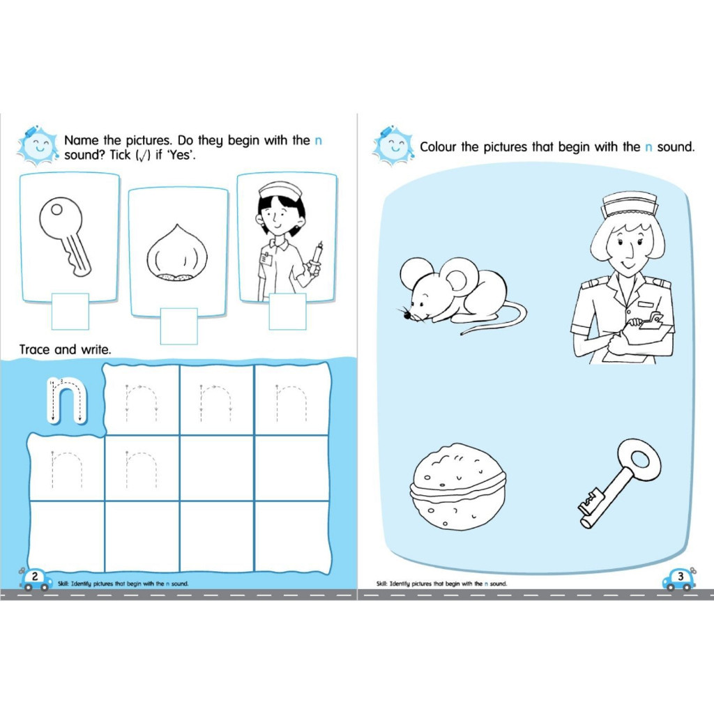 ^NANMEEBOOKS หนังสือ FIRST PHONICS - ACT BOOK 2 เพอลังอิ