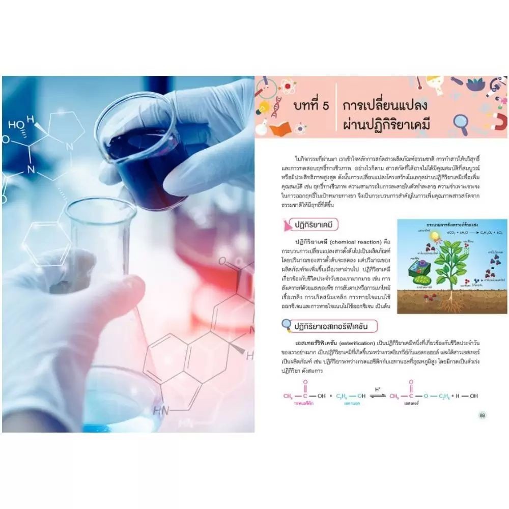 NANMEEBOOKS หนังสือ ทดลองวิทย์คิดสนุกกับเคมีธรรมชาติ เสริมความรู้เยาวชน สารานุกรม