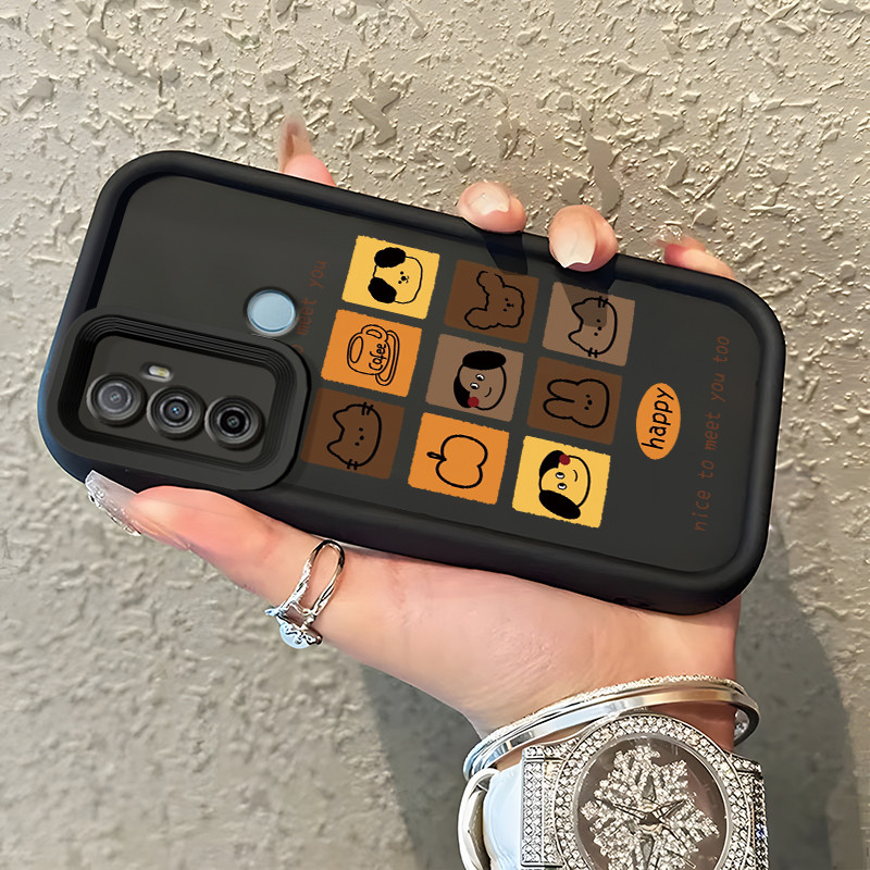 เคสสำหรับ OPPO A53 2020 A33 2020 A53s 4G A32 A11s เคสโทรศัพท์กันกระแทกรูปสัตว์น่ารัก