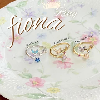 แหวน Fiona Ring แหวนผีเสื้อปรับไซส์ได้ - TheGreenBox.TGB