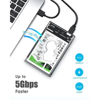 [ออกใบกำกับ- ทักแชท] ORICO 2139U3 กล่องอ่าน HDD/SSD แบบใส ขนาด 2.5" USB3.0 HDD/SSD Hard Drive Enclosure