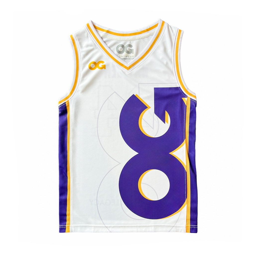 OG KB24 Nex-Gen Basketball Jersey (White)