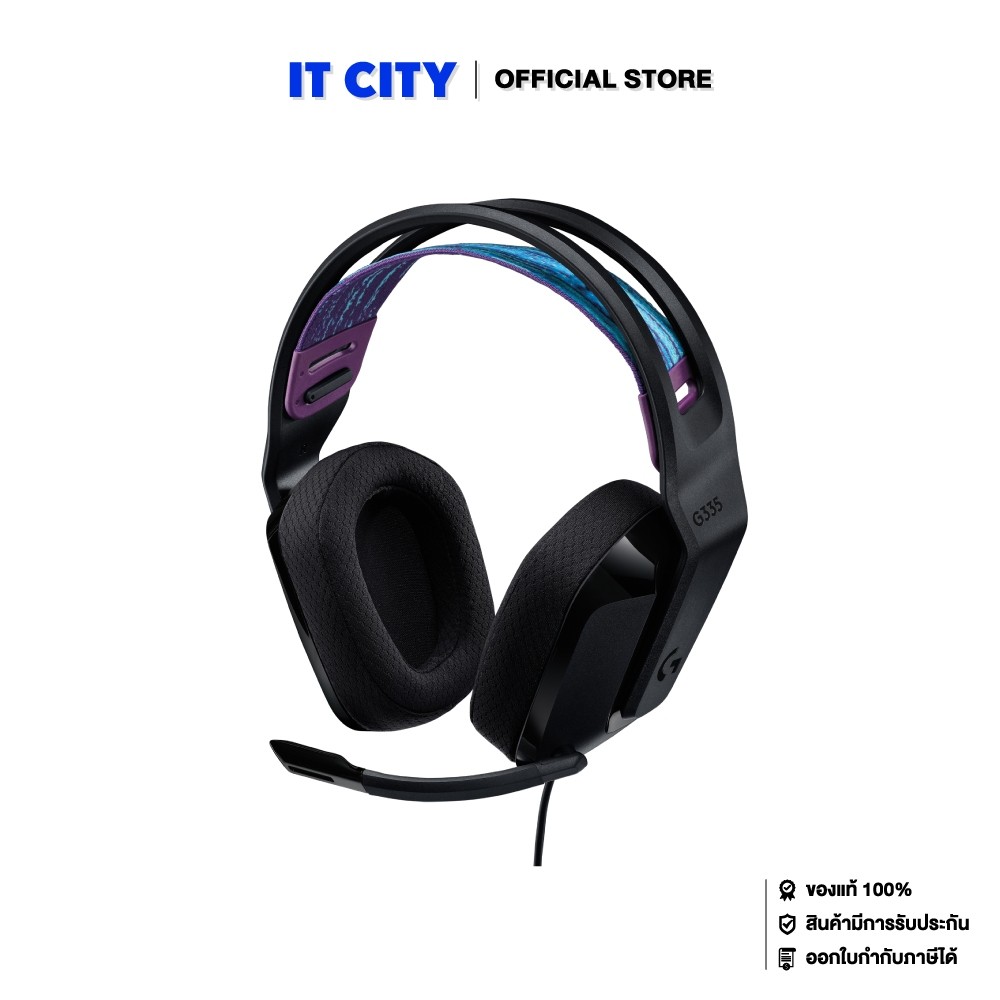 LOGITECH GAMING HEADSET G335 BLACK(GMH-000522)