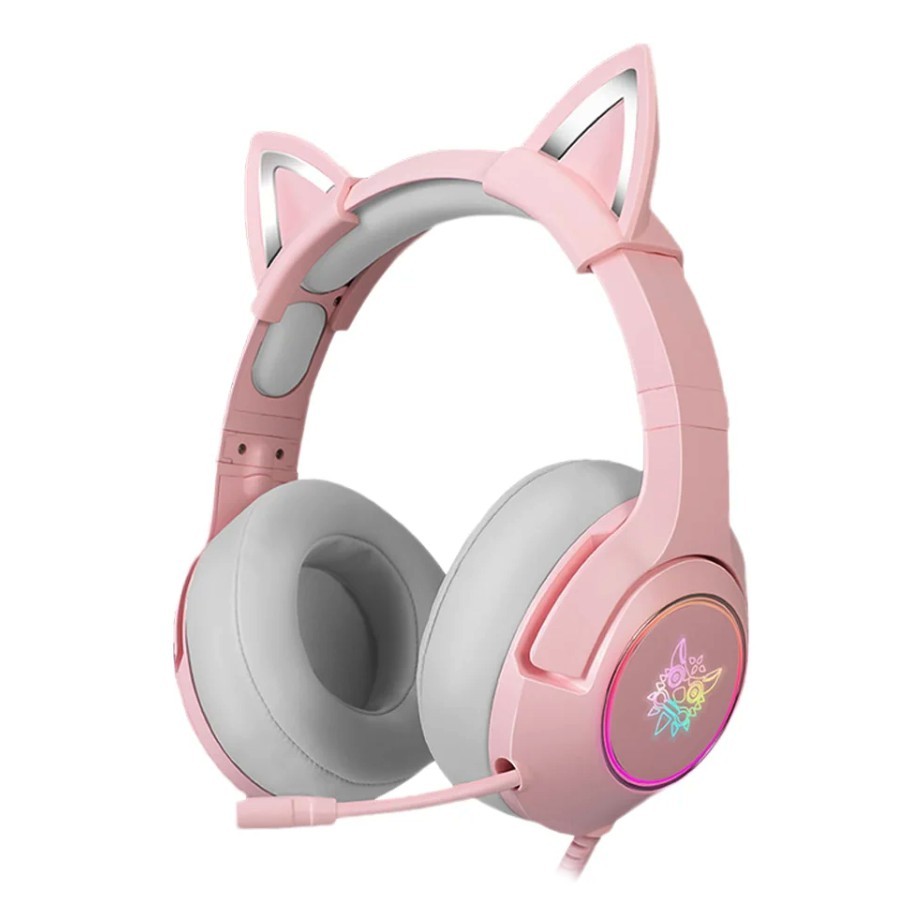 ONIKUMA GAMING HEADSET K9 PINK 7.1 (GMH-000422) หูฟัง