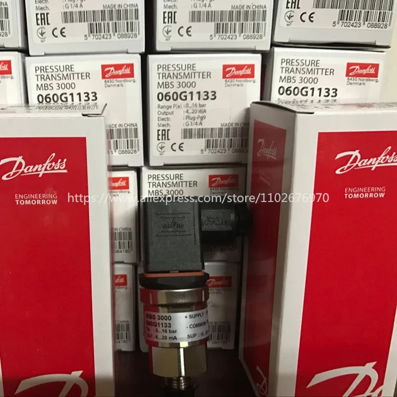 <0>ตัวแปลงแรงดัน DANFOSS ของแท้ MBS3000 060G1133