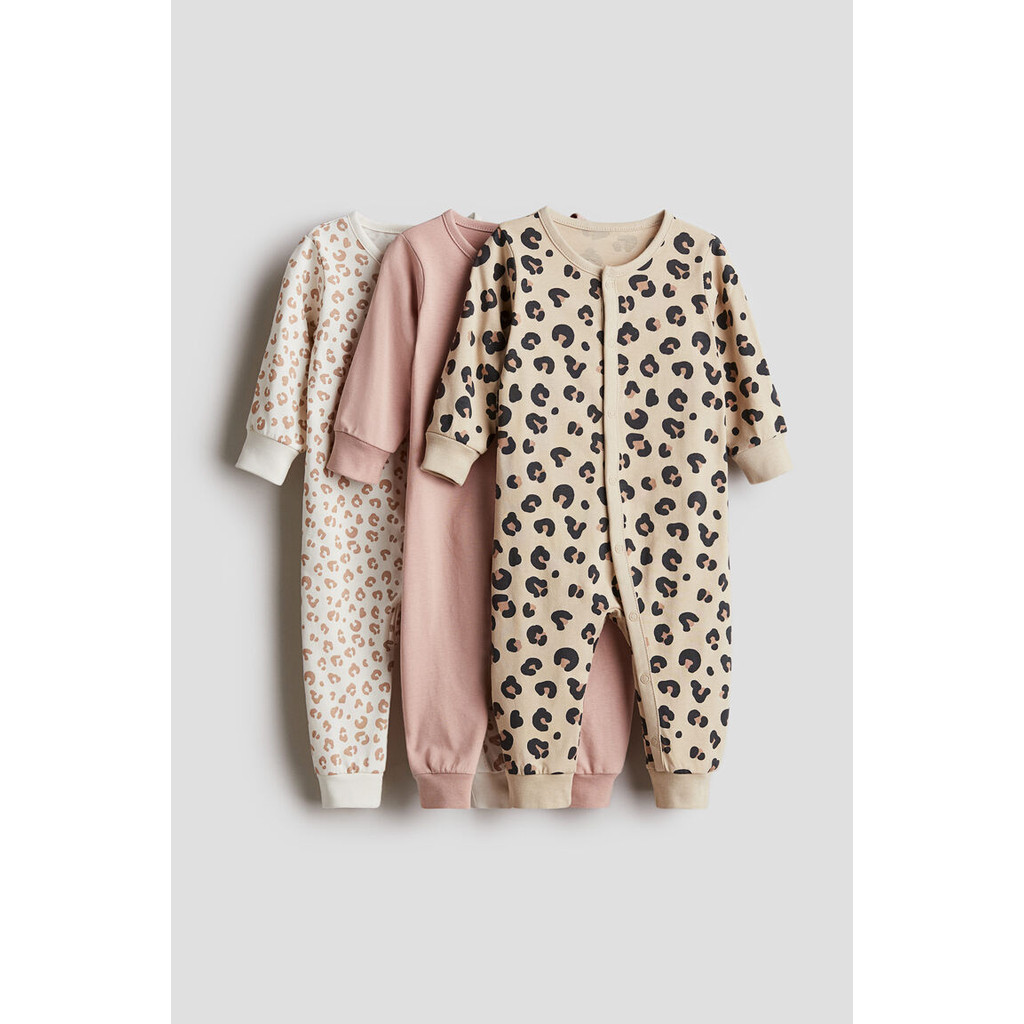 H&M(เอชแอนด์เอ็ม) ชุดนอนคอตตอน 3 ชิ้น เด็กอ่อน 1125924_15