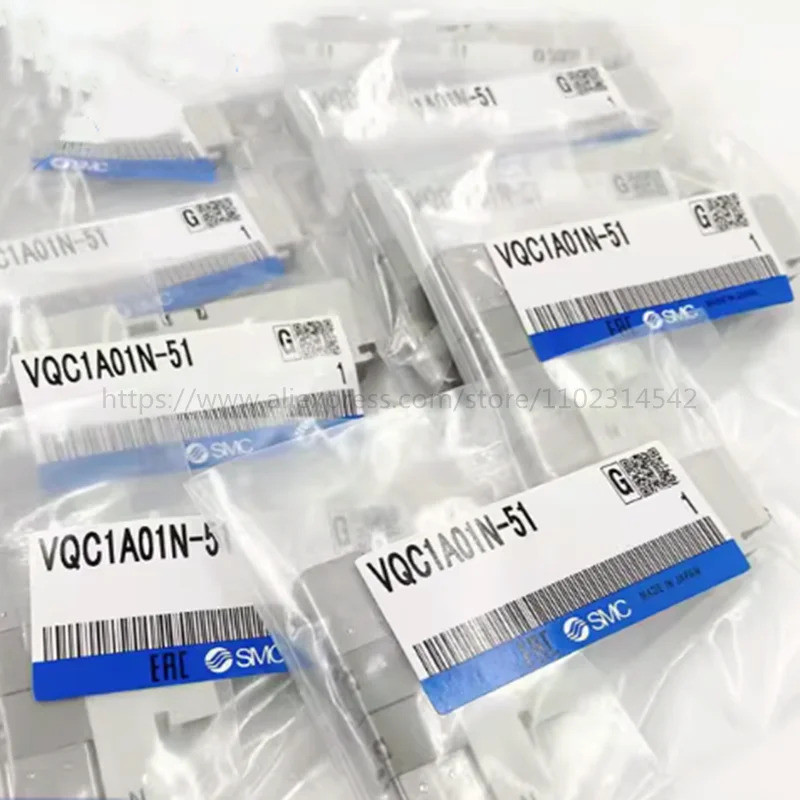 ✥SMC โซลินอยด์วาล์ว VQC1100N-51 VQC1200N 1400N VQC1101N-51-Q VQC