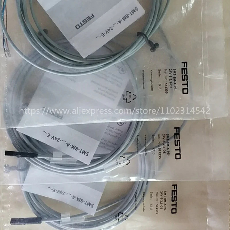 <0>เซ็นเซอร์ความใกล้เคียง FESTO SMT-8M-A-PS-24V-E-2,5-OE 574335   ซีเอ็มที-8M-A-PS-24V-E-5,0-OE 5743