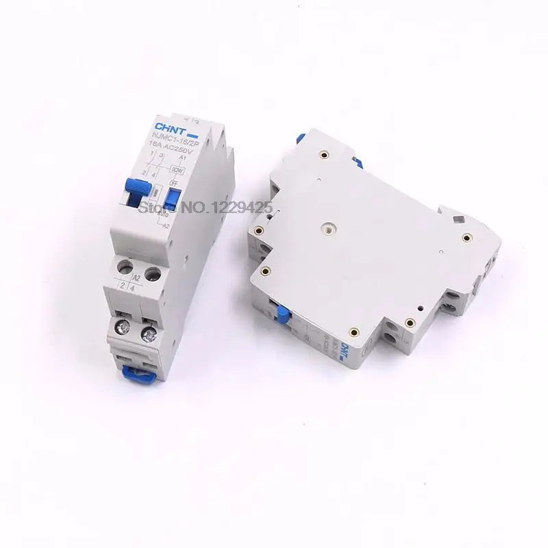 ☆CHNT Pulse Relay รีเลย์สัญญาณ NJMC1 NJMC1-16 1P 2P AC220V DC24V 16A CHINT