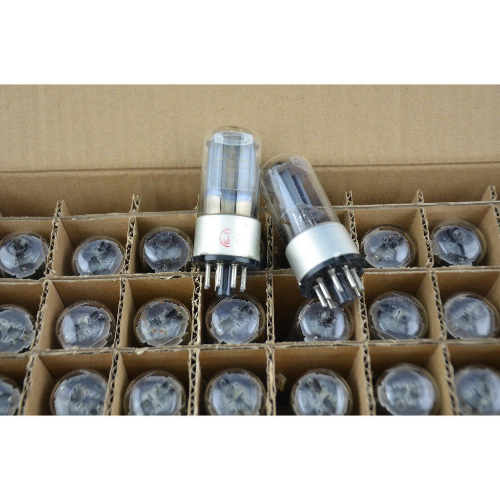 หลอดอิเล็กตรอน Mercury New Dawn 6n8p เกรด J ทดแทน 6H8C 6SN7 จำนวน <0> หลอด