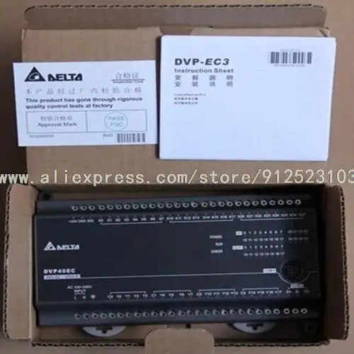 <0>DVP40EC00R3 DVP40EC EC3 ซีรีส์ บมจ.มาตรฐาน DI 24 DO 24 รีเลย์ 100-240VAC
