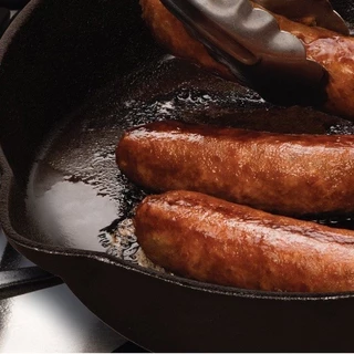 MEYER CAST IRON กระทะเหล็กหล่อ กระทะทอดเหล็กหล่อ OPEN FRY PAN ขนาด 20 ซม. (48121-C)