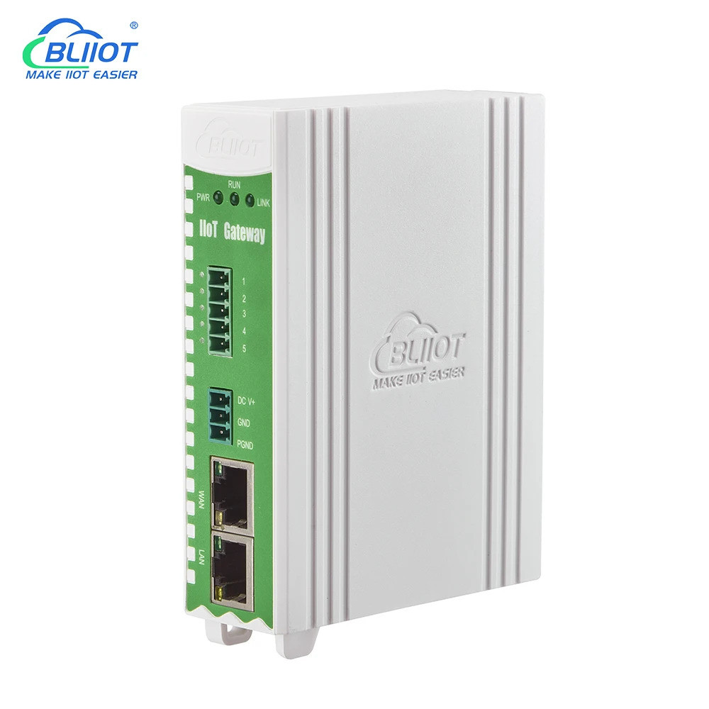 โปรโตคอลอุตสาหกรรม Bliiot ประตูการแปลงอัจฉริยะ plc modbus RTU TCP เป็น opc ua อีเธอร์เน็ต wifi