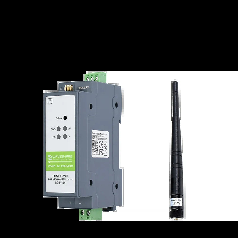 โมดูลเซิร์ฟเวอร์อนุกรมเกรดอุตสาหกรรม Modbus/MQ Gateway RS485 เป็น WIFI/Ethernet