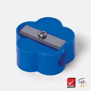 Elfen กบเหลา กบเหลาดินสอ EF-S1 ดอกไม้ คละสี 48 ชิ้น (1 กระปุก)