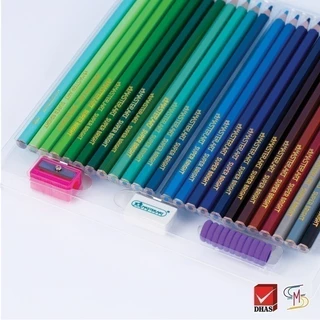 Master Art มาสเตอร์อาร์ต สีไม้ ดินสอสีไม้ แท่งยาว 48 สี รุ่นซุปเปอร์ไบรท์ (1 กล่อง)