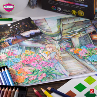 Master Art มาสเตอร์อาร์ต สีไม้ ดินสอสี 24 สี รุ่นมังงะ จำนวน 1 กล่อง