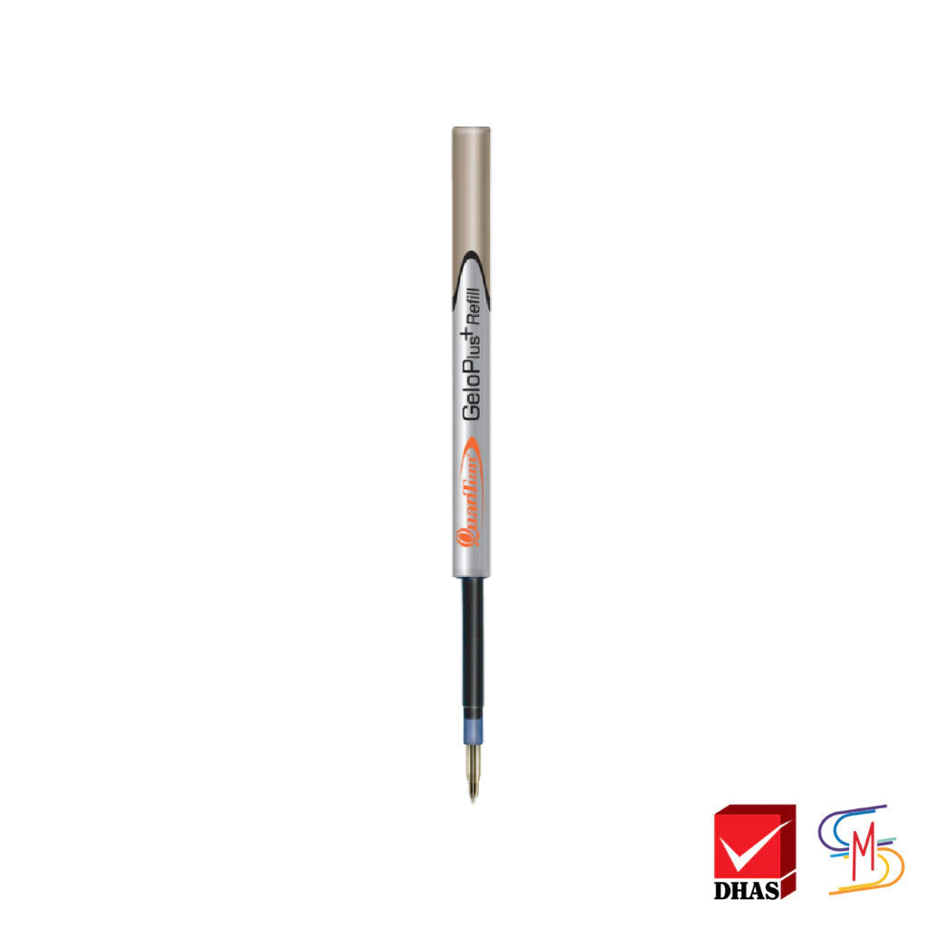 Quantum หมึกรีฟิว ปากกาเจลโล่พลัส 0.7 มม. สีน้ำเงิน