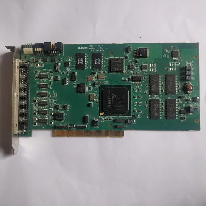 บอร์ดอุปกรณ์อุตสาหกรรม Matrox Y752-06 REV.A การ์ดดิจิตอล Meteor II METEOR2DIG64L M 083850