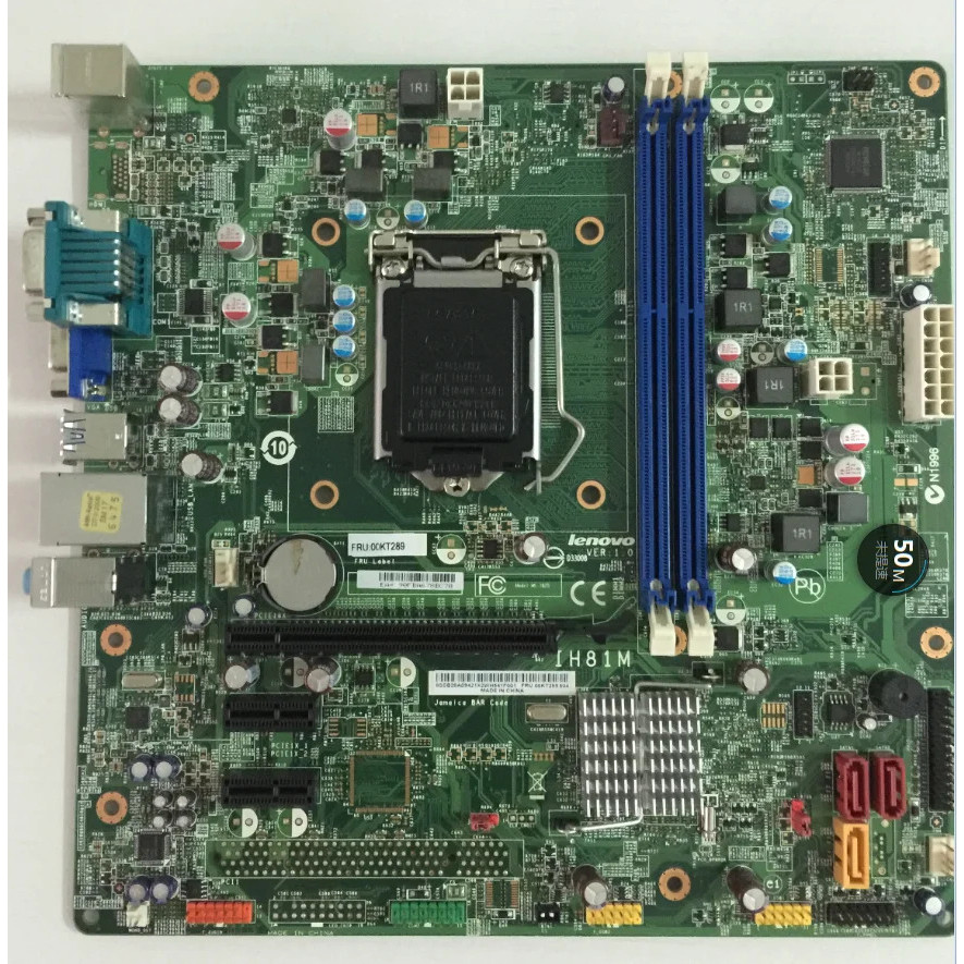 แผงควบคุมอุตสาหกรรม IH81M IH81M VER:1.0 H81H3-LMM V1.0 1150 เมนบอร์ด คุณภาพดี