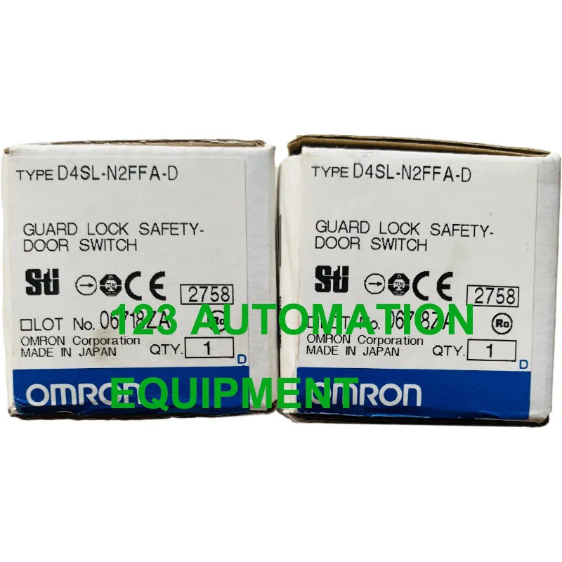 ของแท้ใหม่ สวิตช์ประตูนิรภัย OMRON D4SL-N2FFA-D D4SL-N2NFA-D