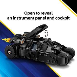 LEGO Super Heroes DC 76303 Batman Tumbler vs. Two-Face & The Joker (429pcs.), Building Blocks, Kids Toy