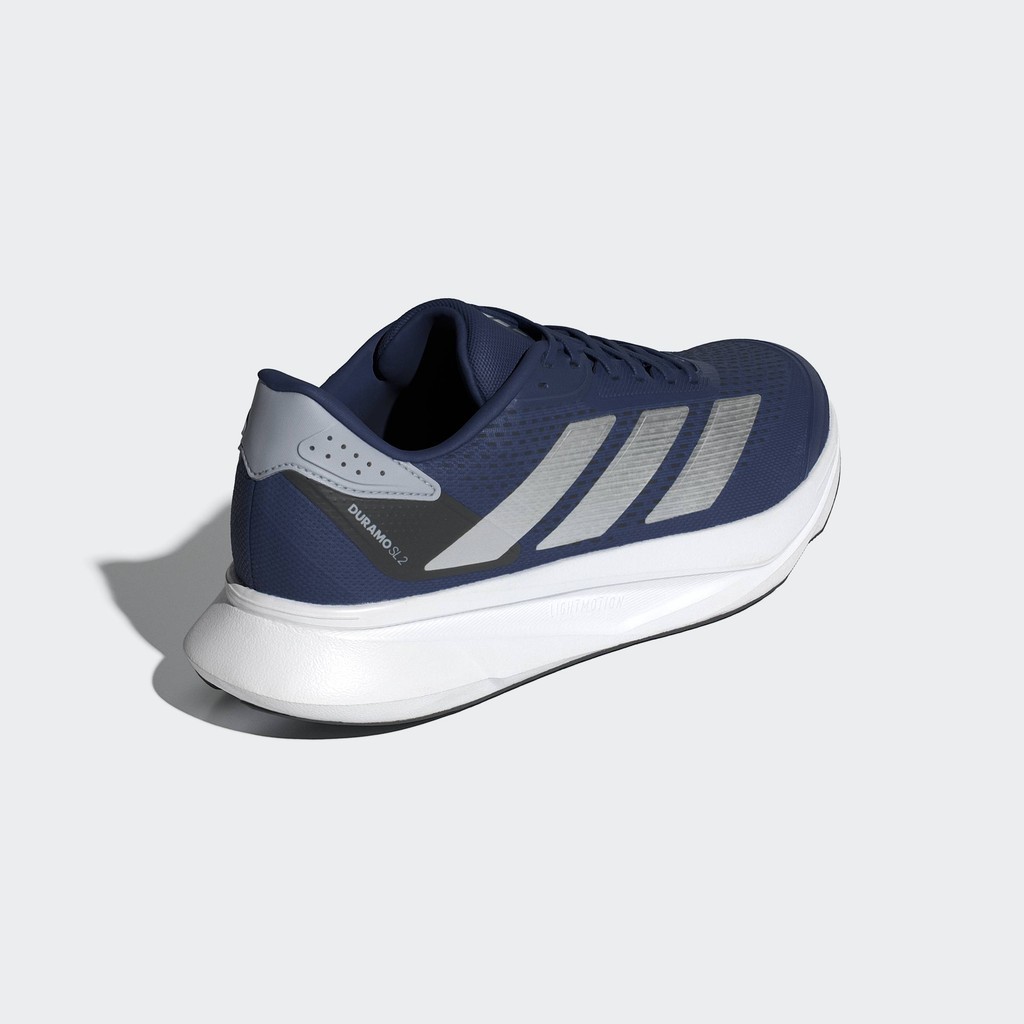adidas วิ่ง รองเท้าวิ่ง Duramo SL 2 ผู้ชาย สีน้ำเงิน IH8221 ราคา ถูกที่สุด ดีลบีเคเค แกลเลอรีภาพที่ 6
