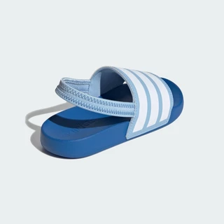 adidas ว่ายน้ำ & ไลฟ์สไตล์ รองเท้าแตะ Adilette Estrap สำหรับเด็ก เด็ก สีน้ำเงิน JR5332