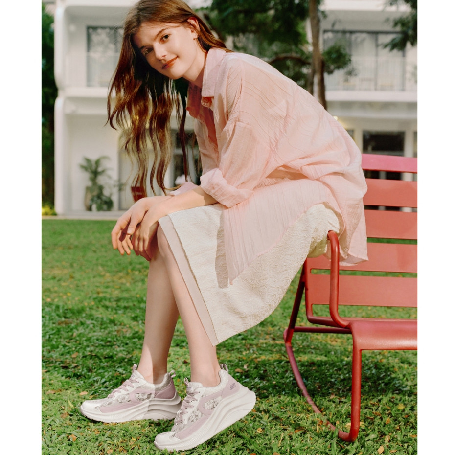 Skechers สเก็ตเชอร์ส รองเท้าลำลองผู้หญิง Women Online Exclusive BOBS Sport Chaos HI Casual Shoes - 117520-LAV