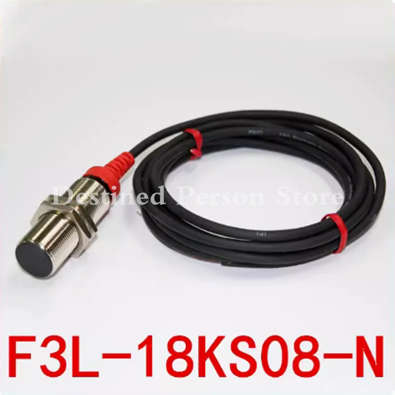 ใหม่ สวิตช์ความใกล้เคียงโลหะตรวจจับ F&C ดั้งเดิม F3L-18KS08-N R2M F3L-18KS08-N2 R2M F3L-18KS08-P R2M