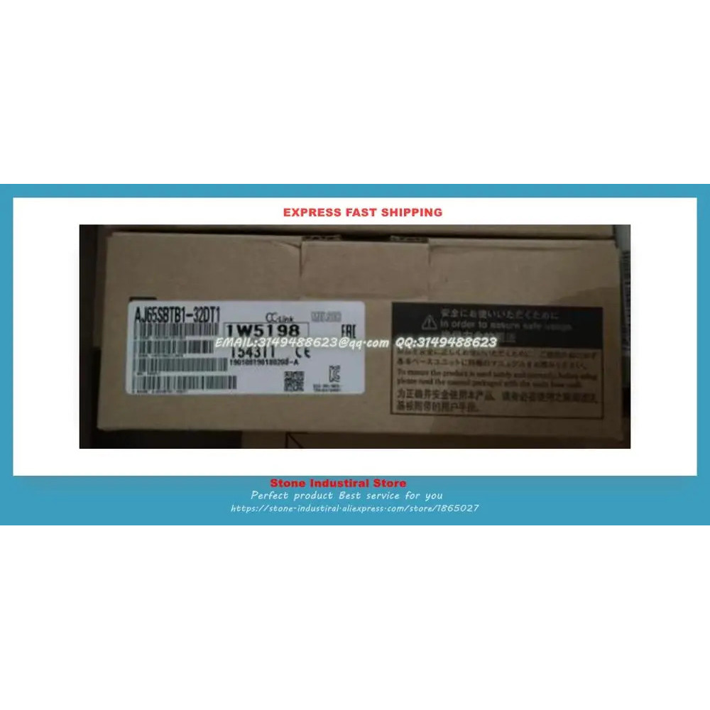 โมดูล I/O ระยะไกล CC-Link AJ65SBTB1-32DT1 ใหม่ในกล่อง