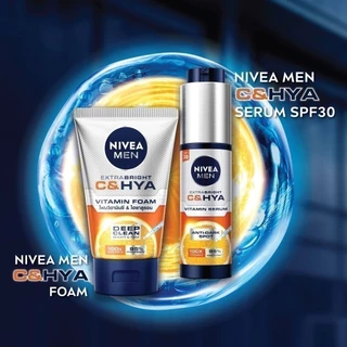 นีเวีย เมน เอ็กซ์ตร้า ไบรท์ ซี แอนด์ ไฮยา เอจ ดีเฟนซ์ วิตามิน วอช 150 ก. 2 ชิ้น NIVEA