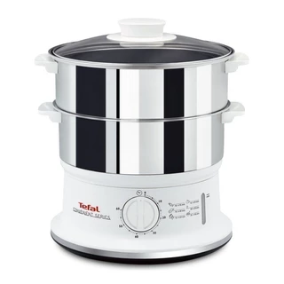 Tefal หม้อนึ่งไฟฟ้า Steamer Convenaient Stainless กำลังไฟ 900 วัตต์ ขนาดความจุ 6 ลิตร รุ่น VC145130 -Silver