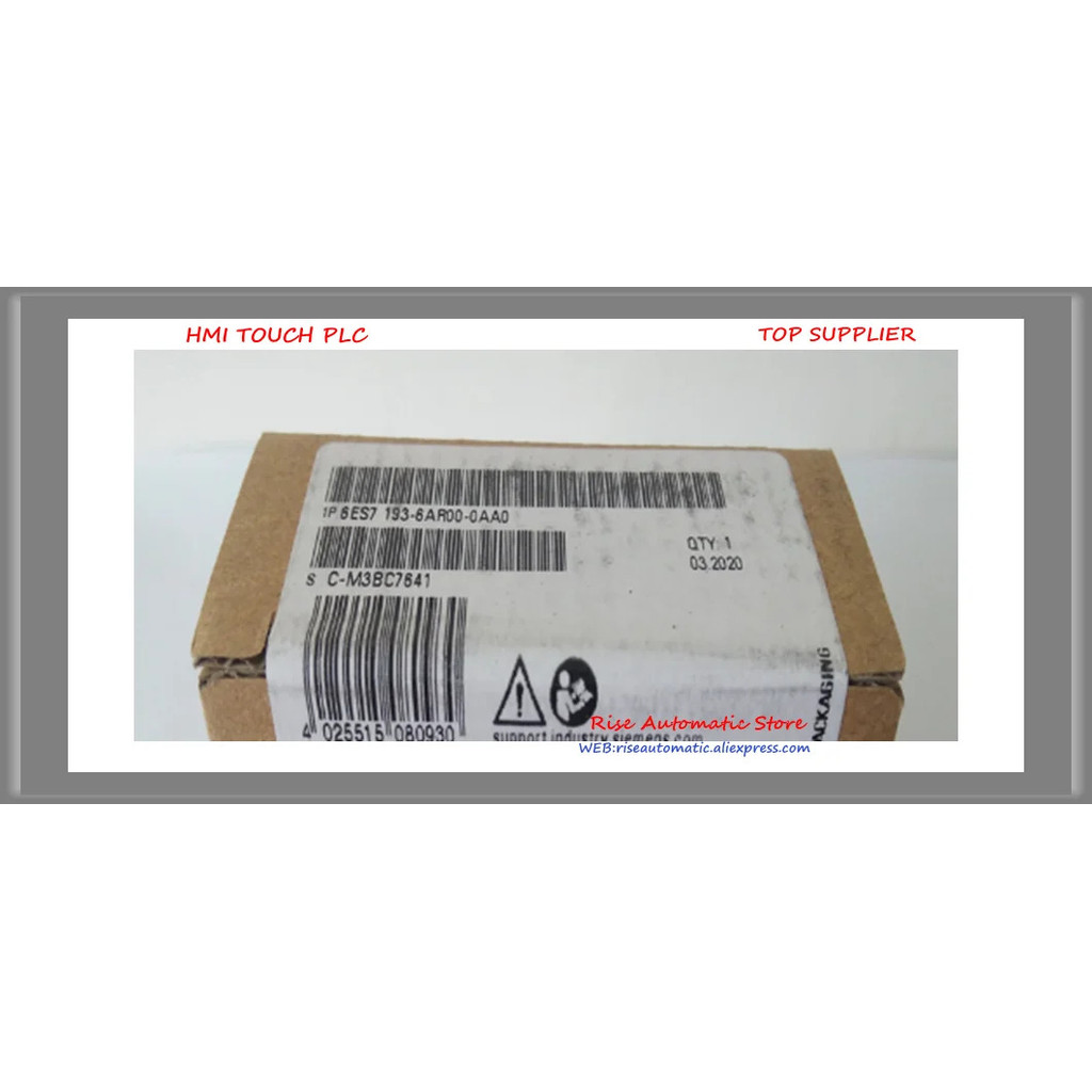 6ES7193-6AR00-0AA0 6ES7193-6BP00-0BA0 อะแดปเตอร์บัส 2xRJ45 ซ็อกเก็ต ใหม่