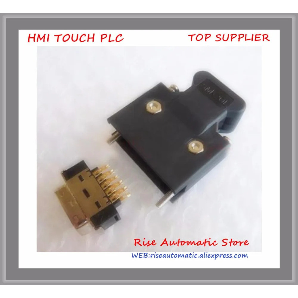 ชุดเชื่อมต่อ MR-J21 x2 1 I/O IAK3_Servo MRJ21 SCSI ปลั๊ก 20 พิน สำหรับ MR-J2S Servo แทนที่ปลั๊ก 3M 2